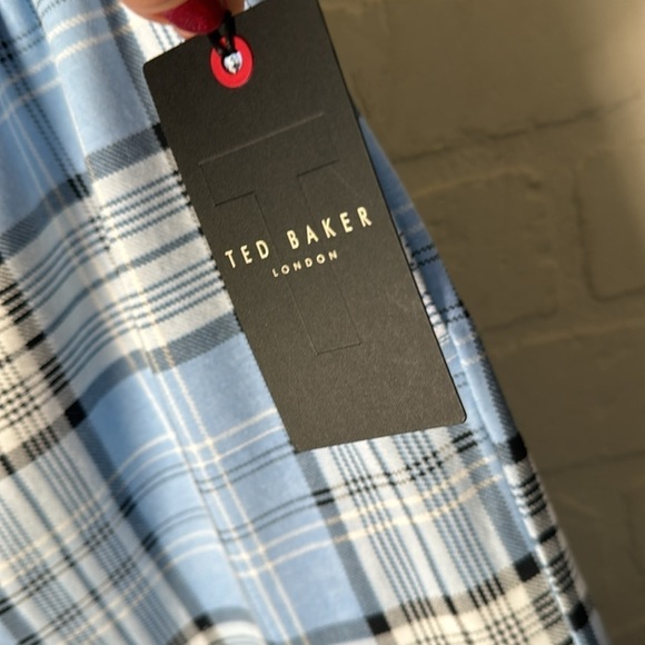 Ted‎ Baker shorts ringer gripper jam plaid soft lounge sleepwear medium NEW - Picture 6 of 7
